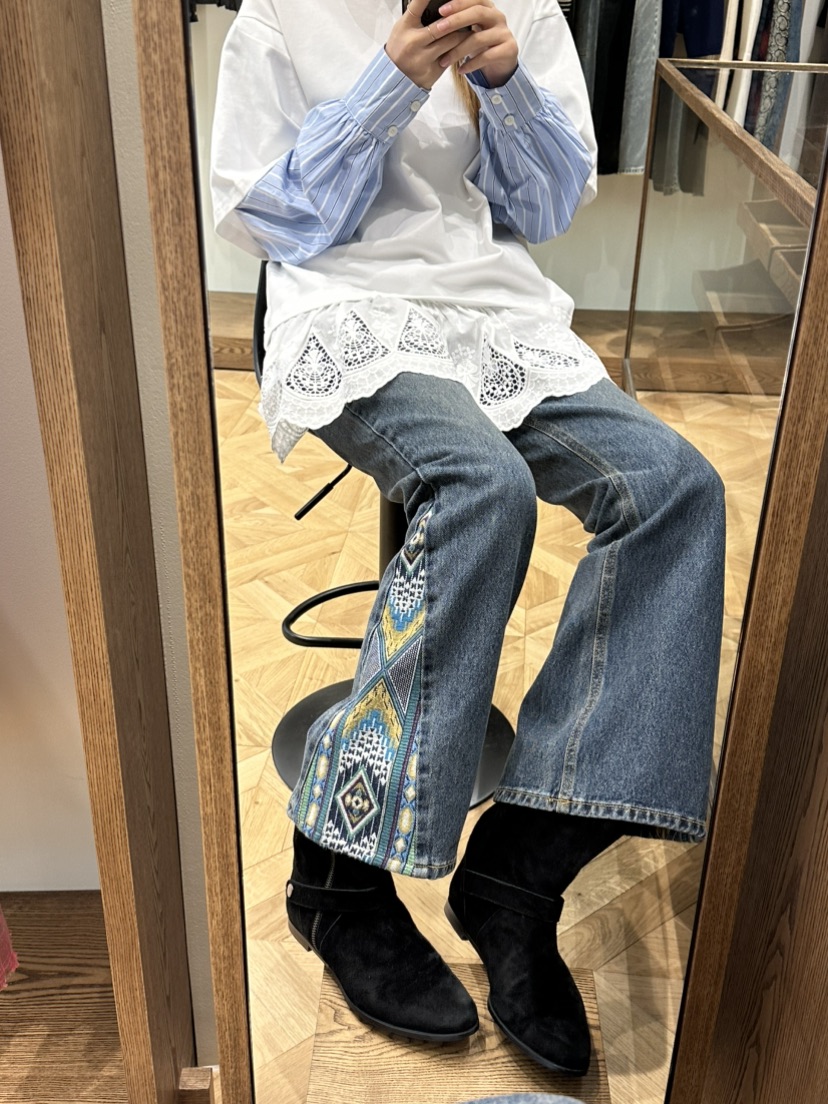 FIFO東大門㊣直郵女士新品職業熱賣休閑真品時尚人氣牛仔褲FIFO牛仔褲