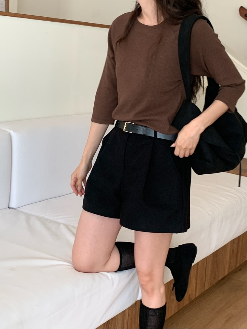 BLEECKER東大門㊣實拍女裝新品職業休閑推薦真品時尚熱賣T恤BLEECKERT恤