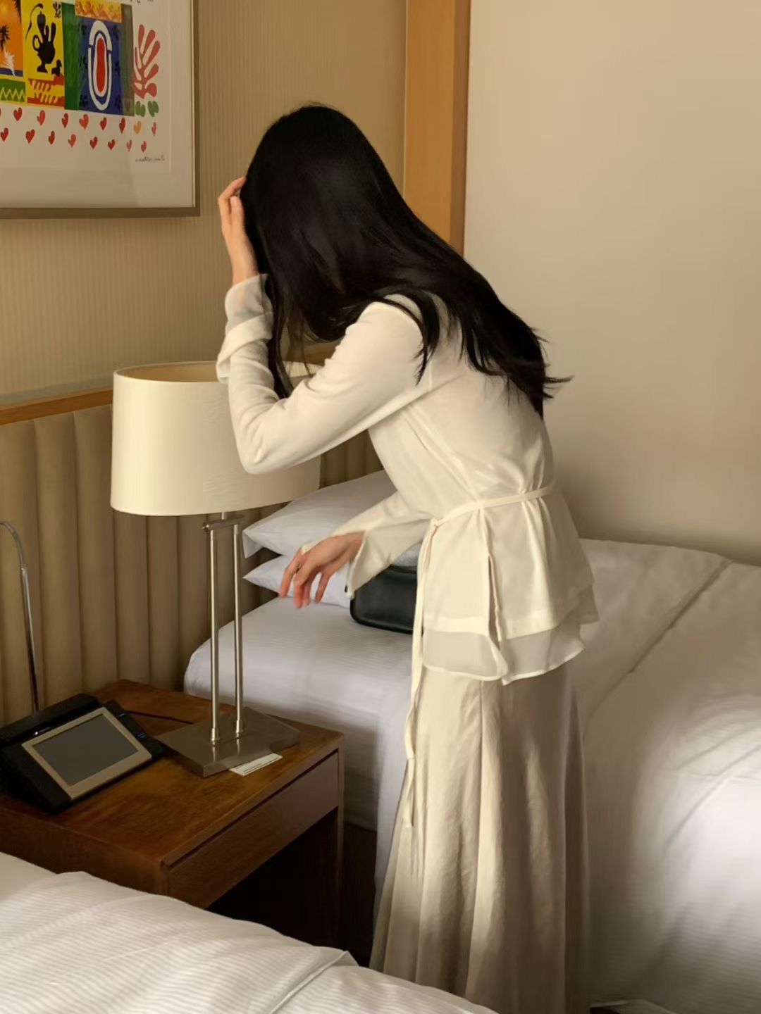 RENOUVEAU東大門㊣代購女裝新品推薦休閑25秋冬長袖T恤羊毛RENOUVEAU長袖T恤