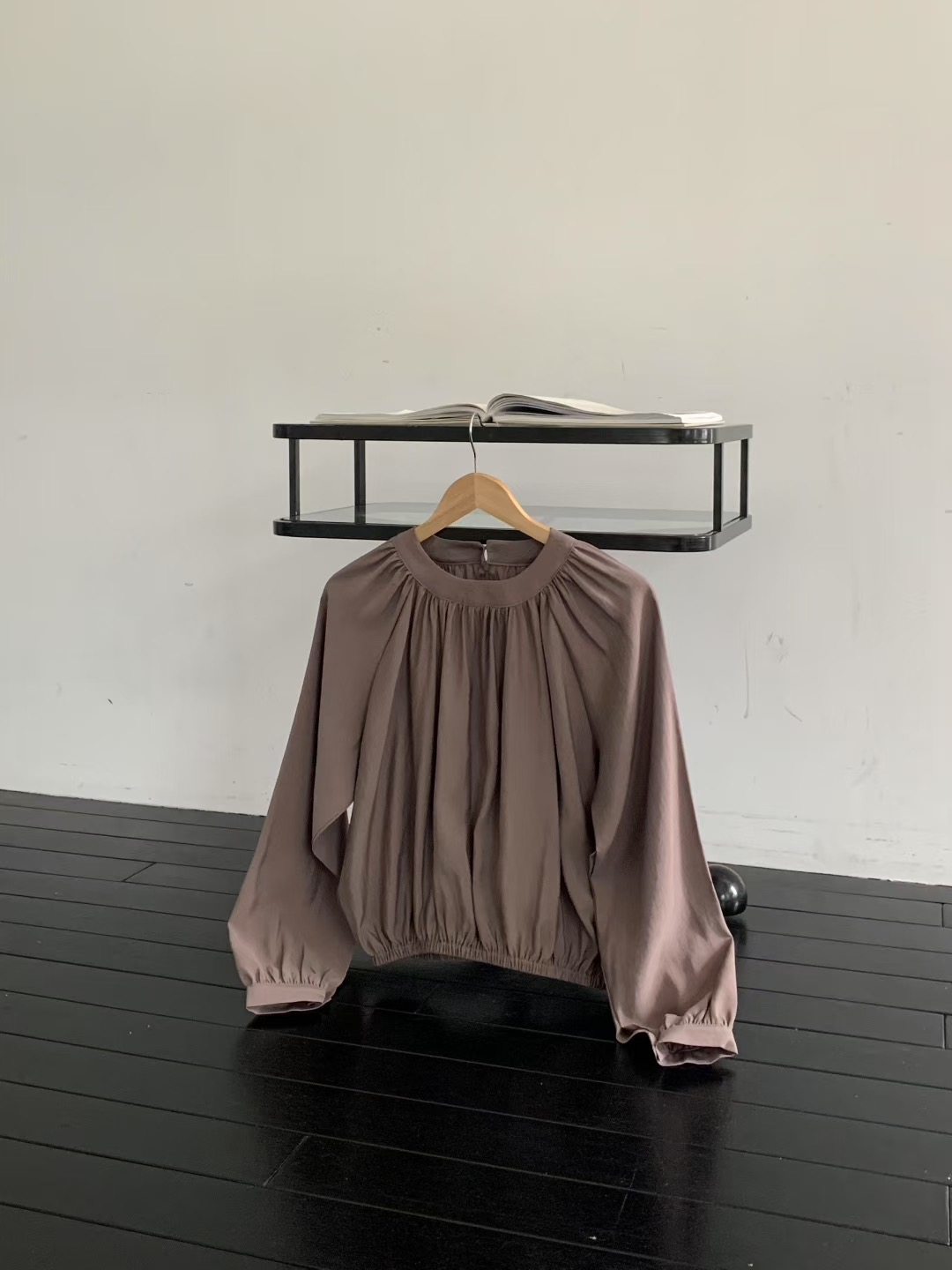 RENOUVEAU韓國直郵㊣女裝新品人氣職業25秋冬休閑襯衫蕾絲衫RENOUVEAU襯衫/蕾絲衫圖色2