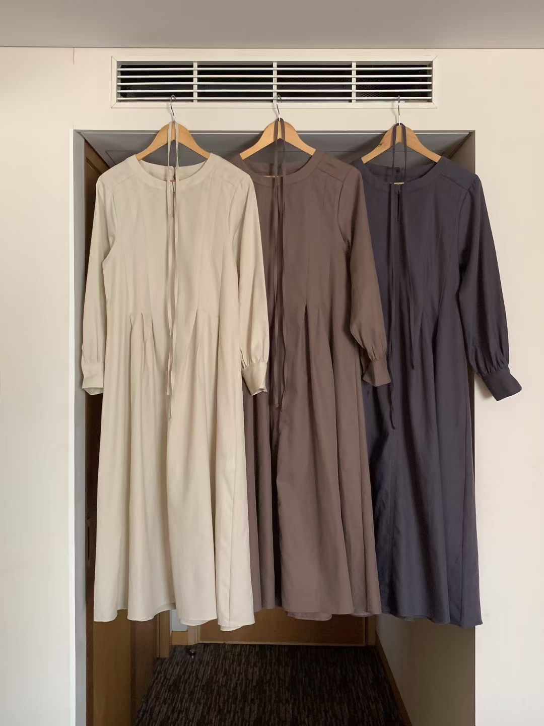 RENOUVEAU東大門㊣直郵女士新品人氣25秋冬熱賣時尚休閑連衣裙RENOUVEAU連衣裙