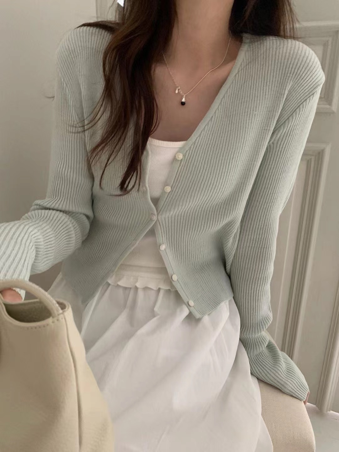 PYT-ot東大門㊣實拍女士新款熱賣推薦時尚休閑25秋冬針織衫pretty young thing針織衫圖色3