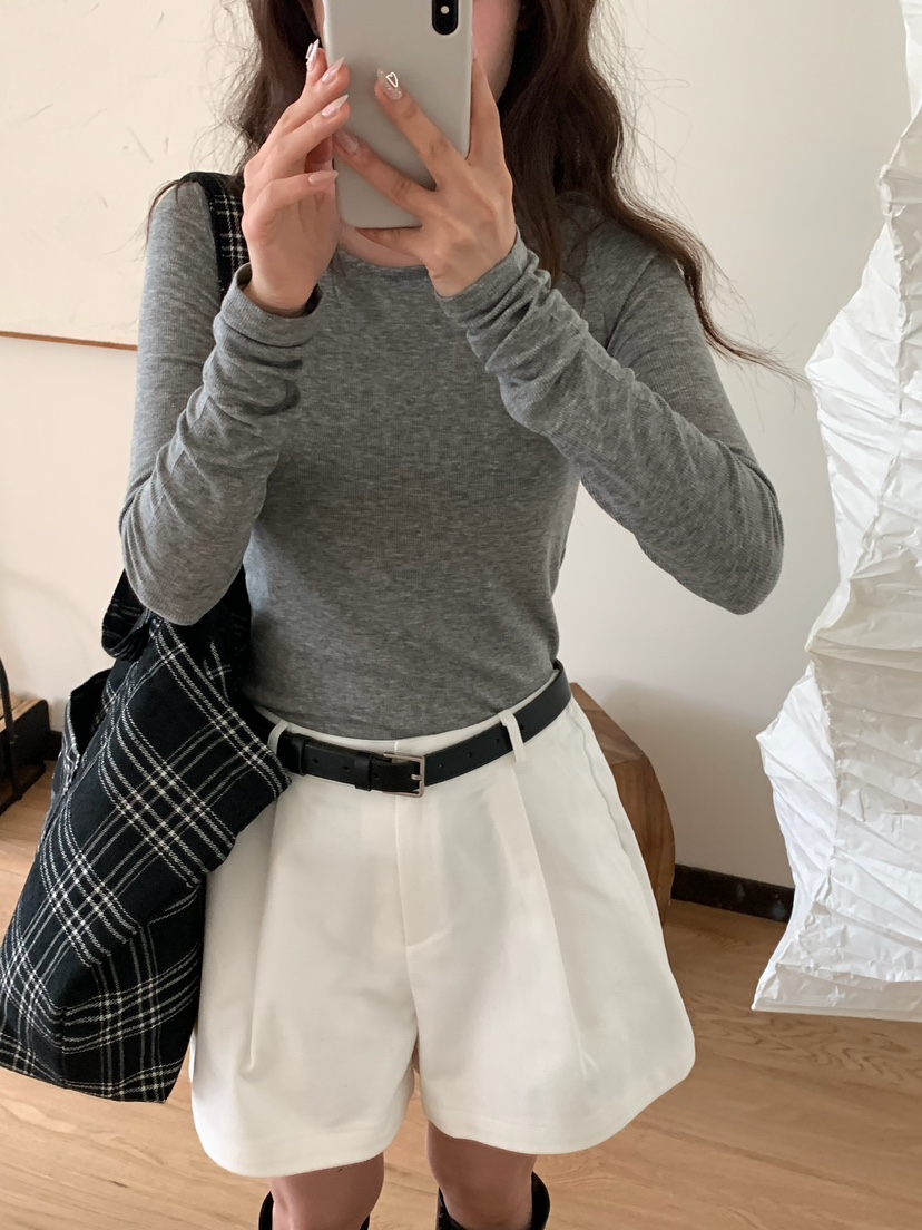 BLEECKER東大門㊣直郵女士新品休閑時尚推薦熱賣真品長袖T恤BLEECKER長袖T恤