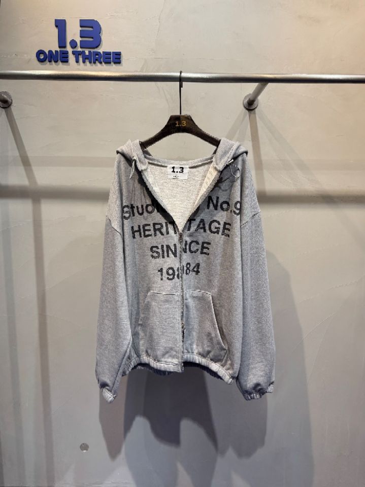 1.3東大門㊣實拍女裝新品時尚推薦熱賣職業真品25秋冬衛衣1.3衛衣圖色2