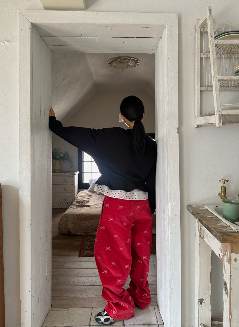 BYRING韓國代購㊣女士新品休閑推薦熱賣時尚人氣真品休閑褲BYRING休閑褲