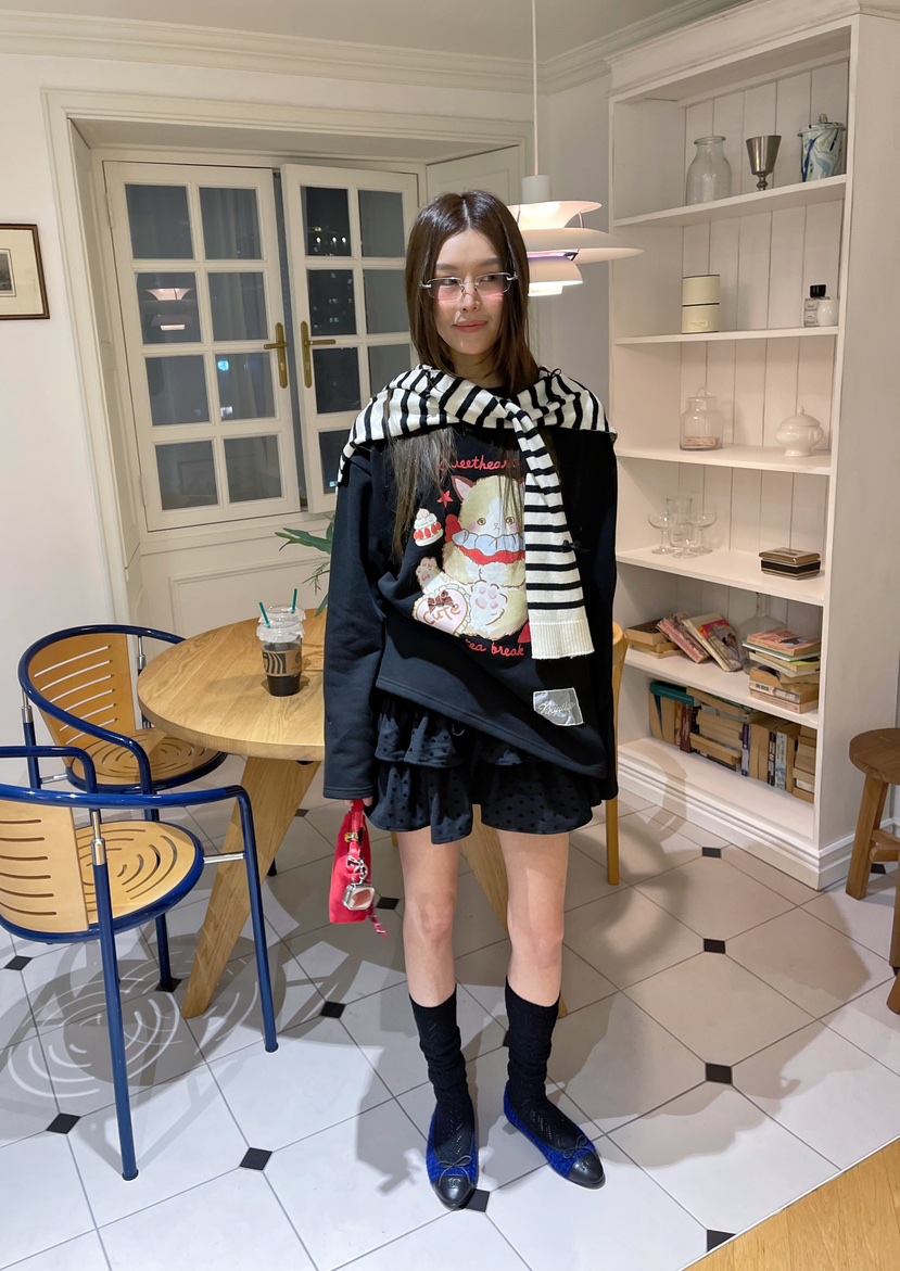 BOUTIQUE-L東大門㊣代購女士新款休閑推薦真品時尚圍巾披肩BOUTIQUE-L圍巾/披肩