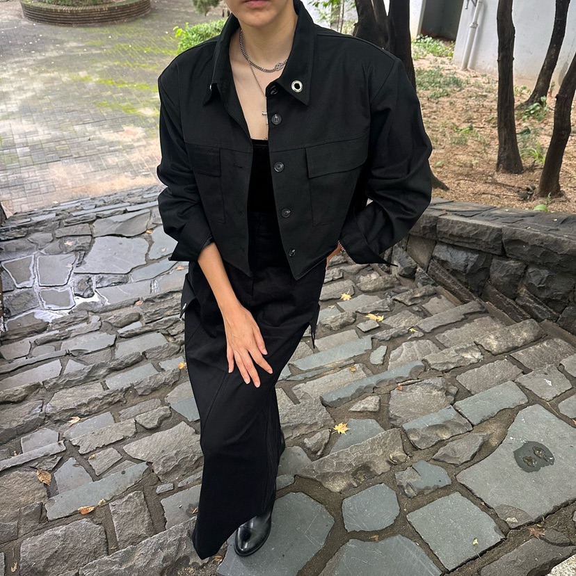 SOUIT東大門㊣代購女士新品人氣時尚真品職業熱賣推薦25秋冬夾克SOUIT by mabel-L夾克