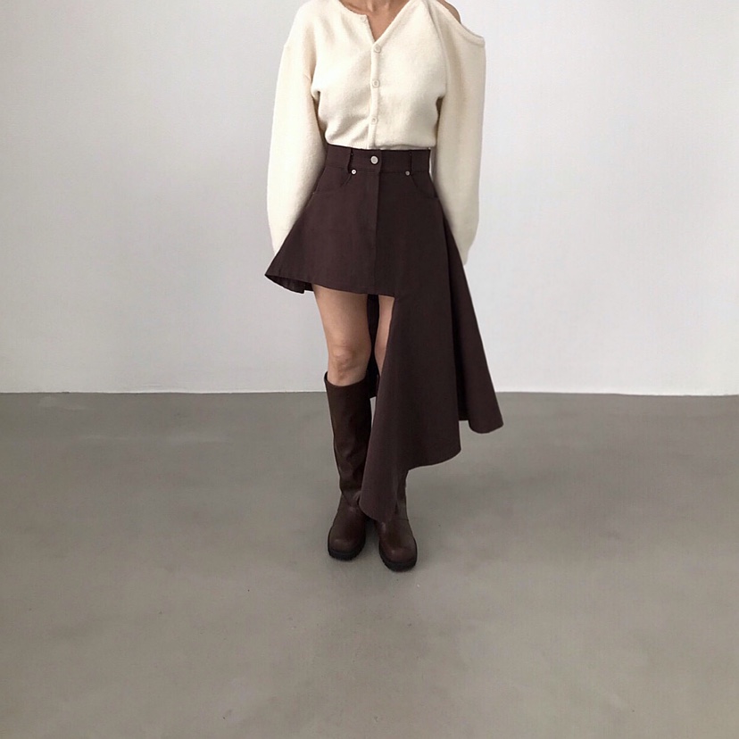 2TWO MOON東大門㊣實拍女裝新品職業休閑推薦半身裙中短裙2TWO MOON半身裙/中短裙圖色1