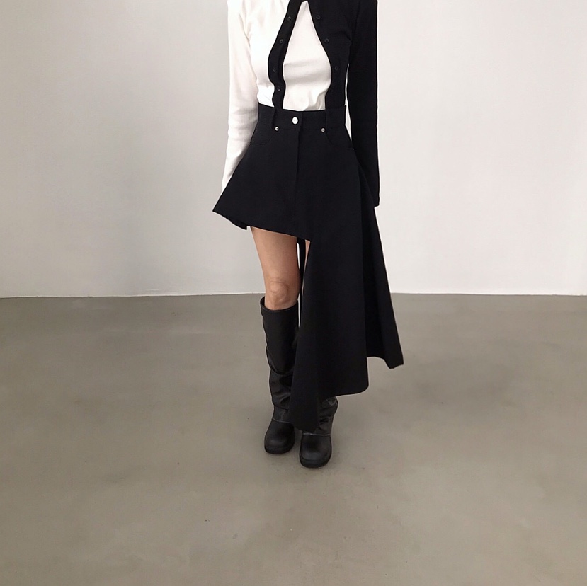 2TWO MOON東大門㊣實拍女裝新品職業休閑推薦半身裙中短裙2TWO MOON半身裙/中短裙圖色2
