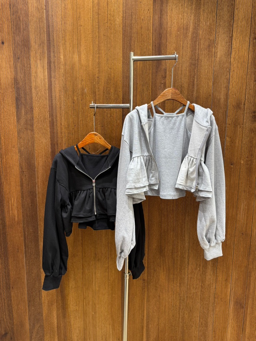 2TWO MOON東大門㊣實拍女裝新品真品25秋冬時尚人氣休閑套裝2TWO MOON套裝