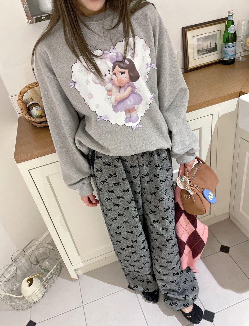 BOUTIQUE-L東大門㊣代購女裝新品時尚推薦25秋冬熱賣職業衛衣BOUTIQUE-L衛衣
