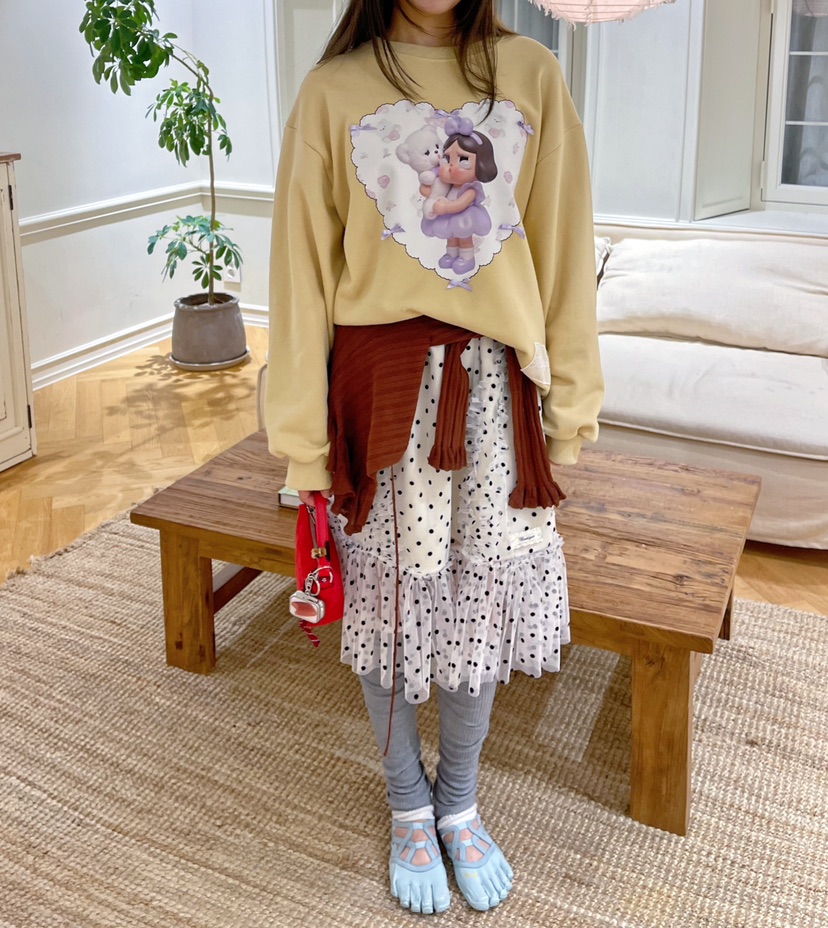 BOUTIQUE-L東大門㊣代購女裝新品時尚推薦25秋冬熱賣職業衛衣BOUTIQUE-L衛衣