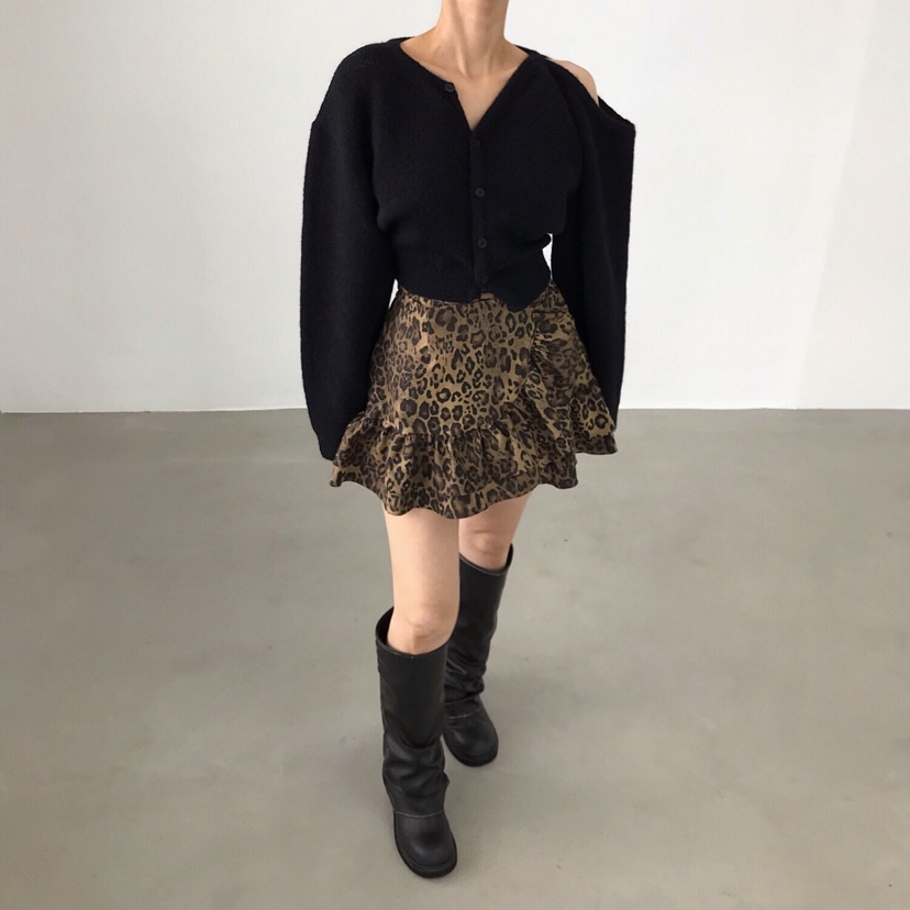 2TWO MOON韓國代購㊣女裝新款時尚25秋冬真品熱賣針織衫開衫2TWO MOON針織衫