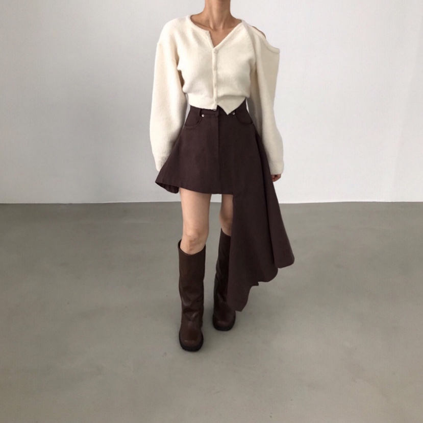 2TWO MOON韓國代購㊣女裝新款時尚25秋冬真品熱賣針織衫開衫2TWO MOON針織衫