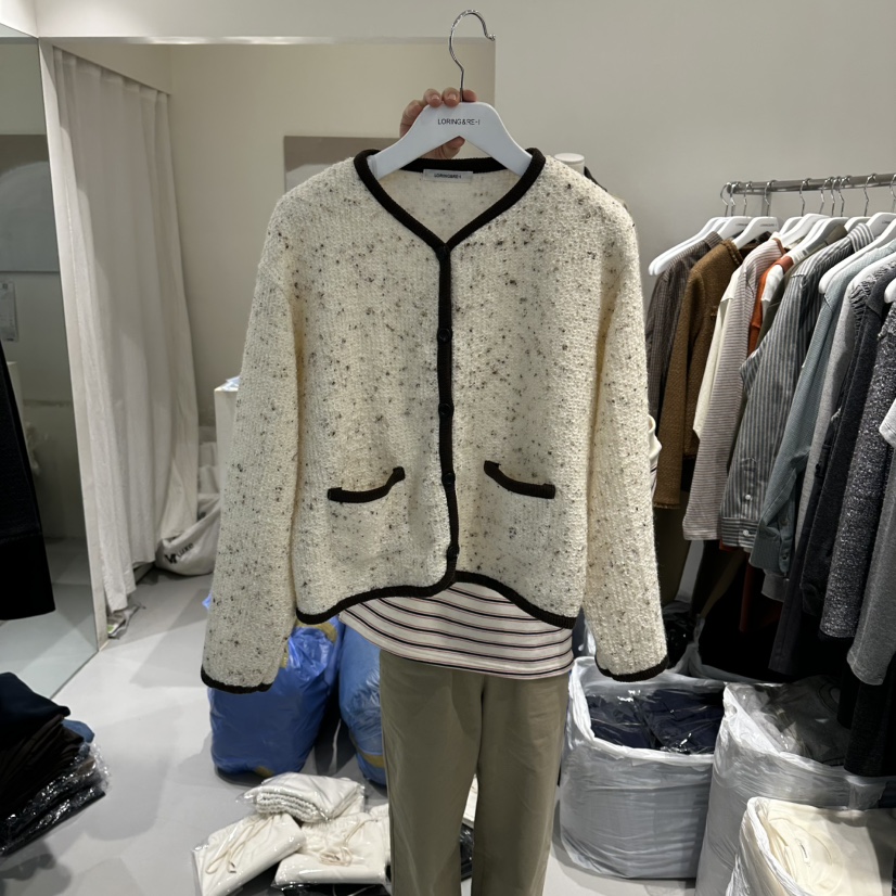 LORING RE I韓國直郵㊣女裝新品25秋冬休閑熱賣時尚真品夾克LORING RE-I/BARE夾克