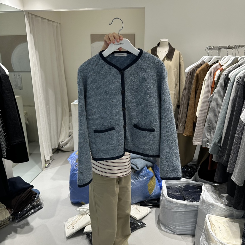 LORING RE I韓國直郵㊣女裝新品25秋冬休閑熱賣時尚真品夾克LORING RE-I/BARE夾克圖色2