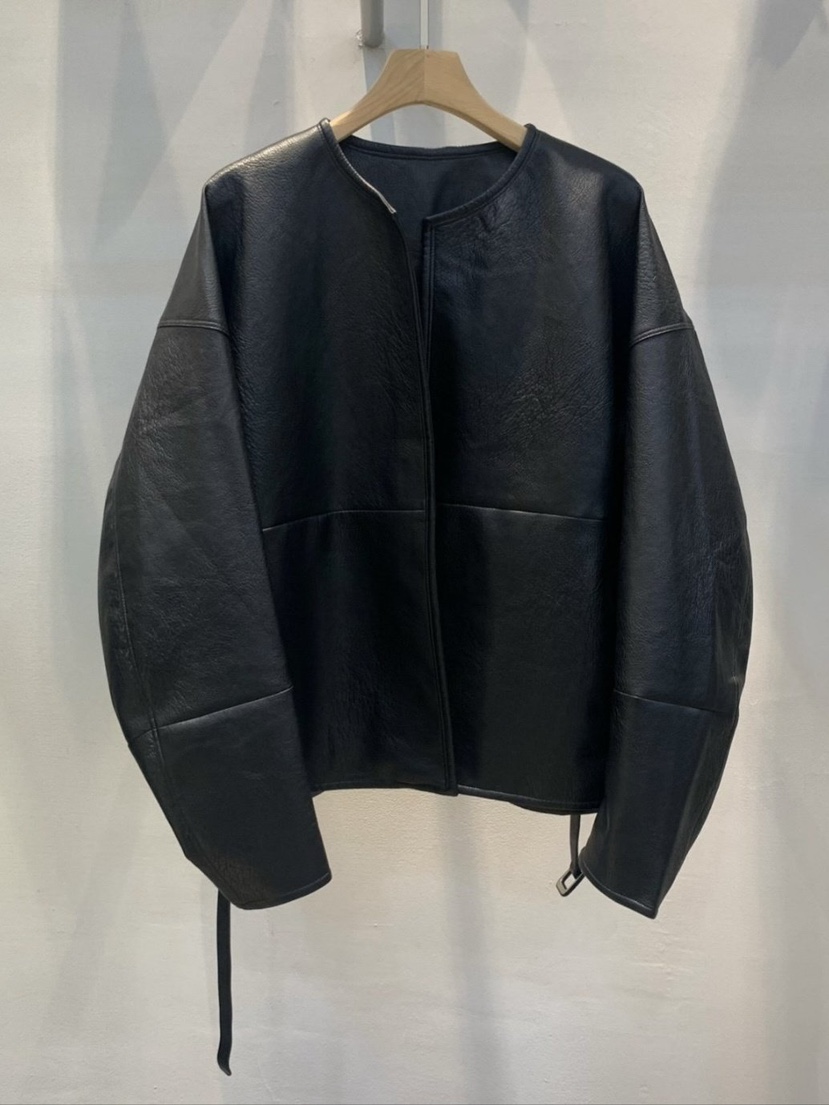 THE SIL韓國代購㊣女裝新品時尚25秋冬休閑夾克含腰帶圓領THE SIL/1 2ILLY夾克