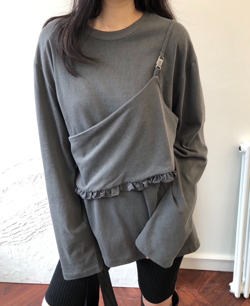 MELTED-P東大門㊣代購女士新品真品推薦熱賣人氣25秋冬長袖T恤MELTED-P長袖T恤
