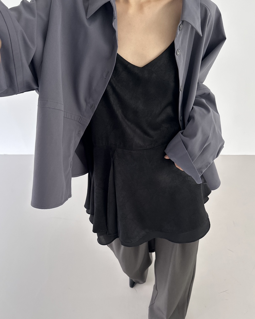 HOWDY韓國代購㊣女裝新款推薦熱賣真品休閑25秋冬職業吊帶背心howdy吊帶/背心