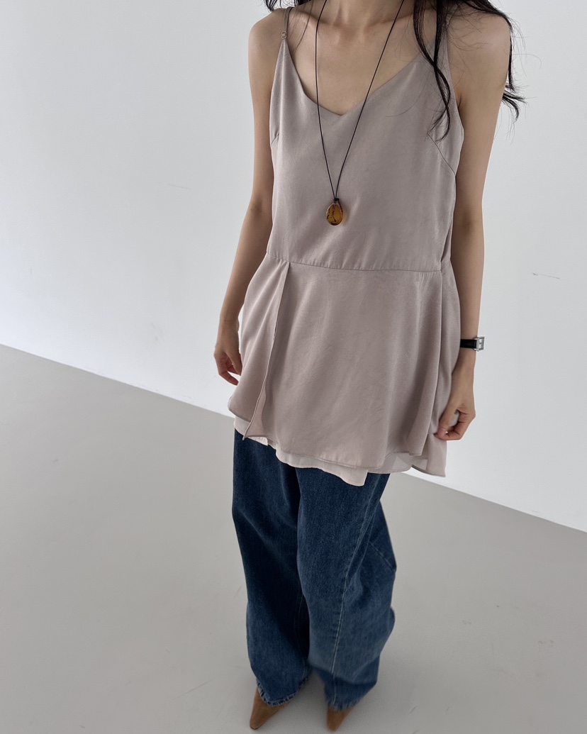 HOWDY韓國代購㊣女裝新款推薦熱賣真品休閑25秋冬職業吊帶背心howdy吊帶/背心
