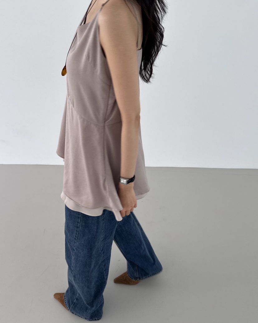 HOWDY韓國代購㊣女裝新款推薦熱賣真品休閑25秋冬職業吊帶背心howdy吊帶/背心