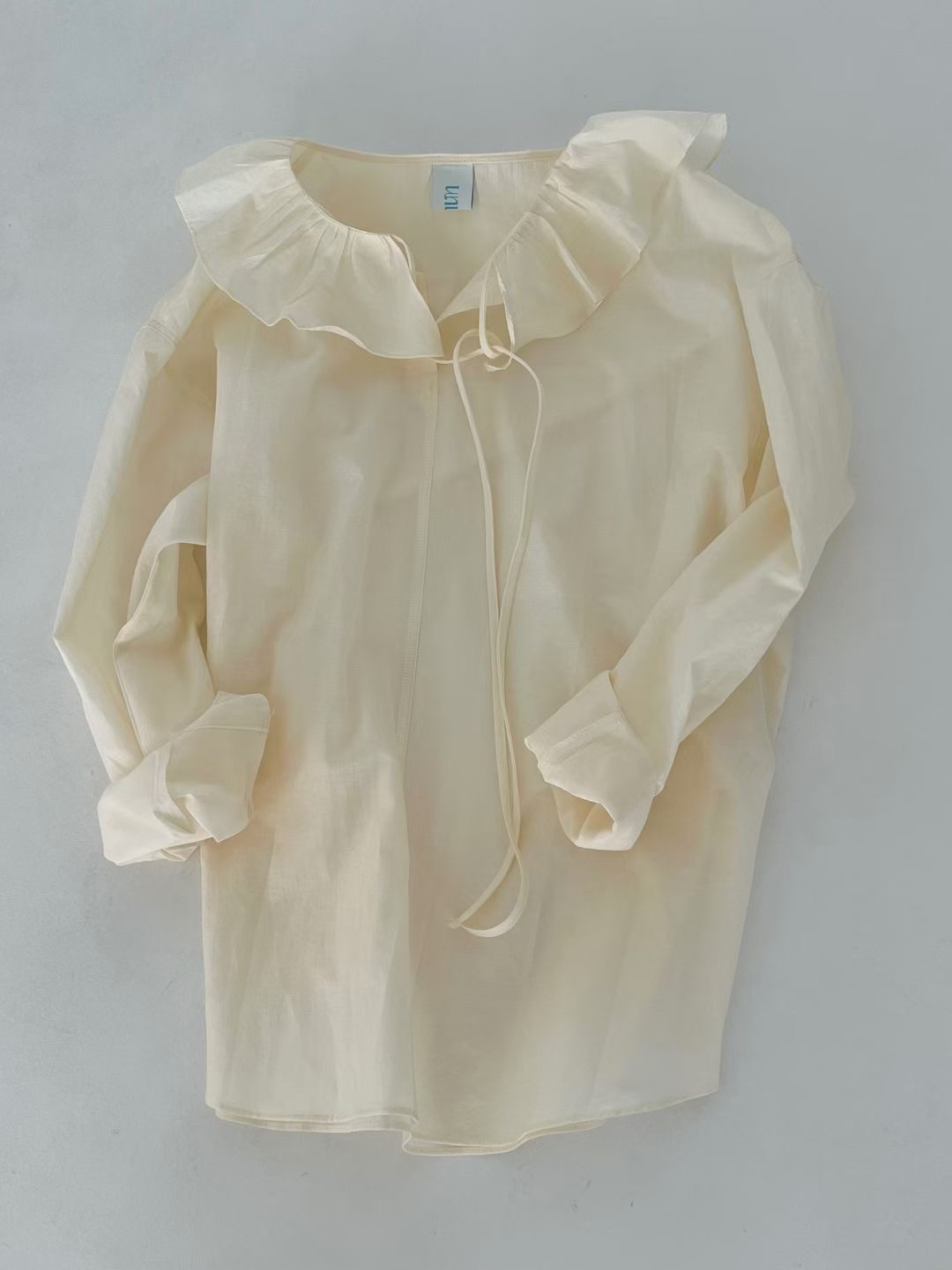 UNUSUALMARKET東大門㊣實拍女裝新品真品推薦休閑襯衫蕾絲衫UNUM-UNUSUAL MARKET襯衫/蕾絲衫圖色1