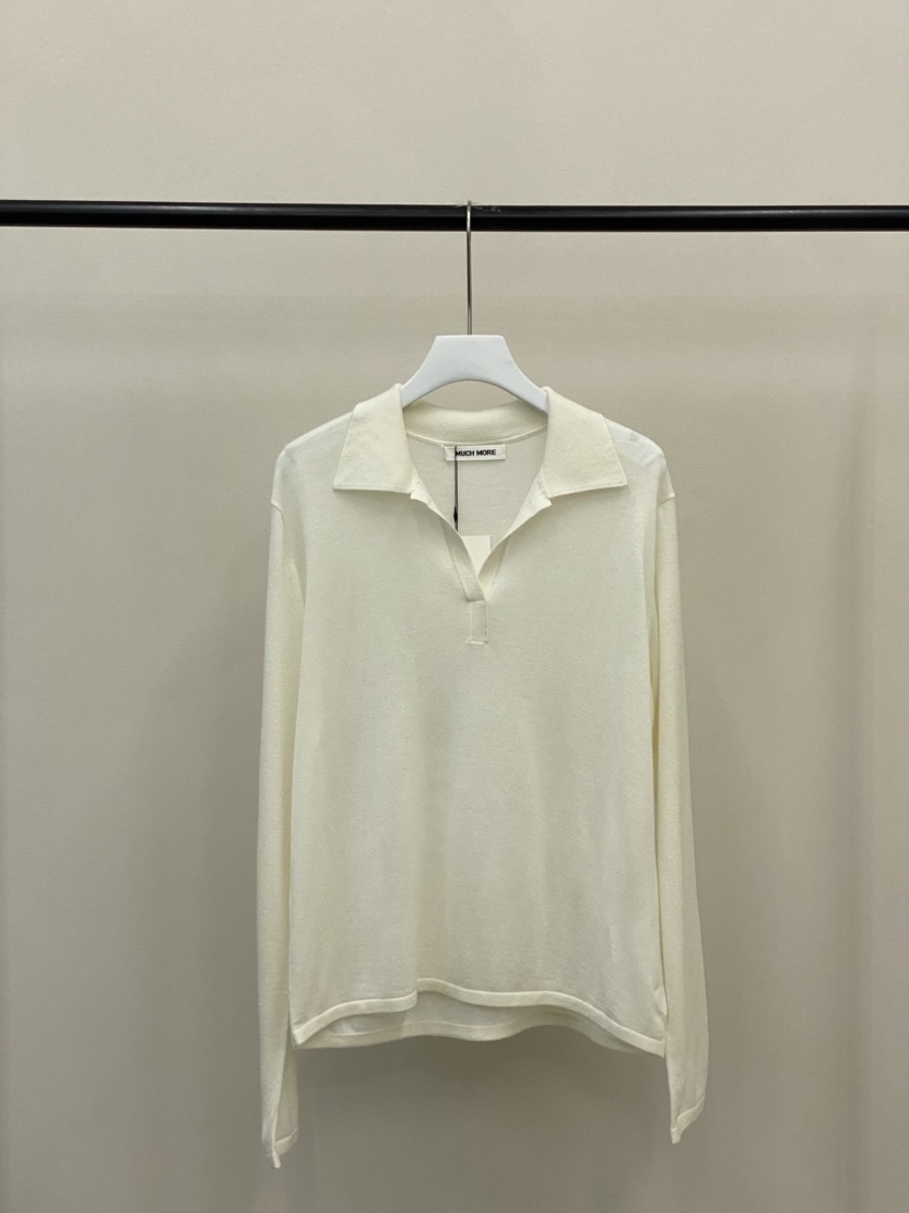 MUCH MORE韓國直郵㊣女士新品25秋冬時尚休閑職業人氣長袖T恤MUCH MORE長袖T恤圖色1