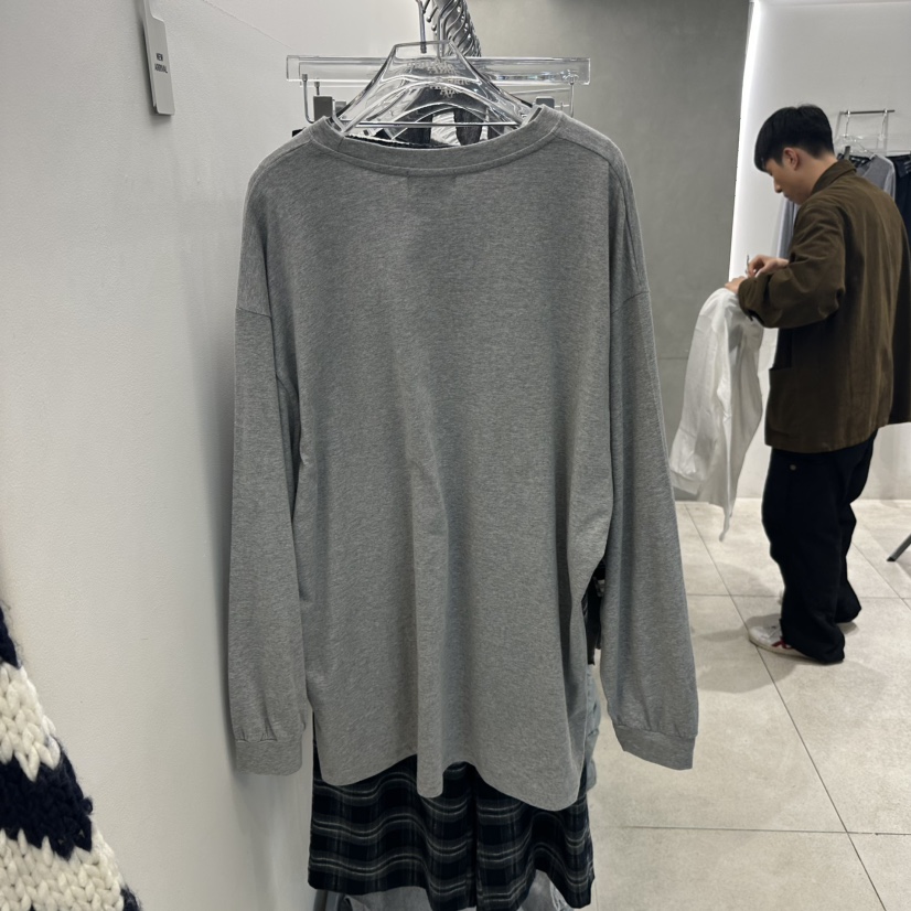 ANDE韓國直郵㊣女裝新品時尚職業休閑熱賣真品人氣25秋冬長袖T恤Ande長袖T恤
