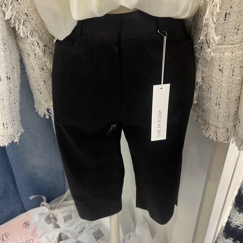 SHOP POSTER東大門㊣實拍女裝新品25秋冬時尚打底褲鯊魚褲SHOP_POSTER打底褲/鯊魚褲圖色1