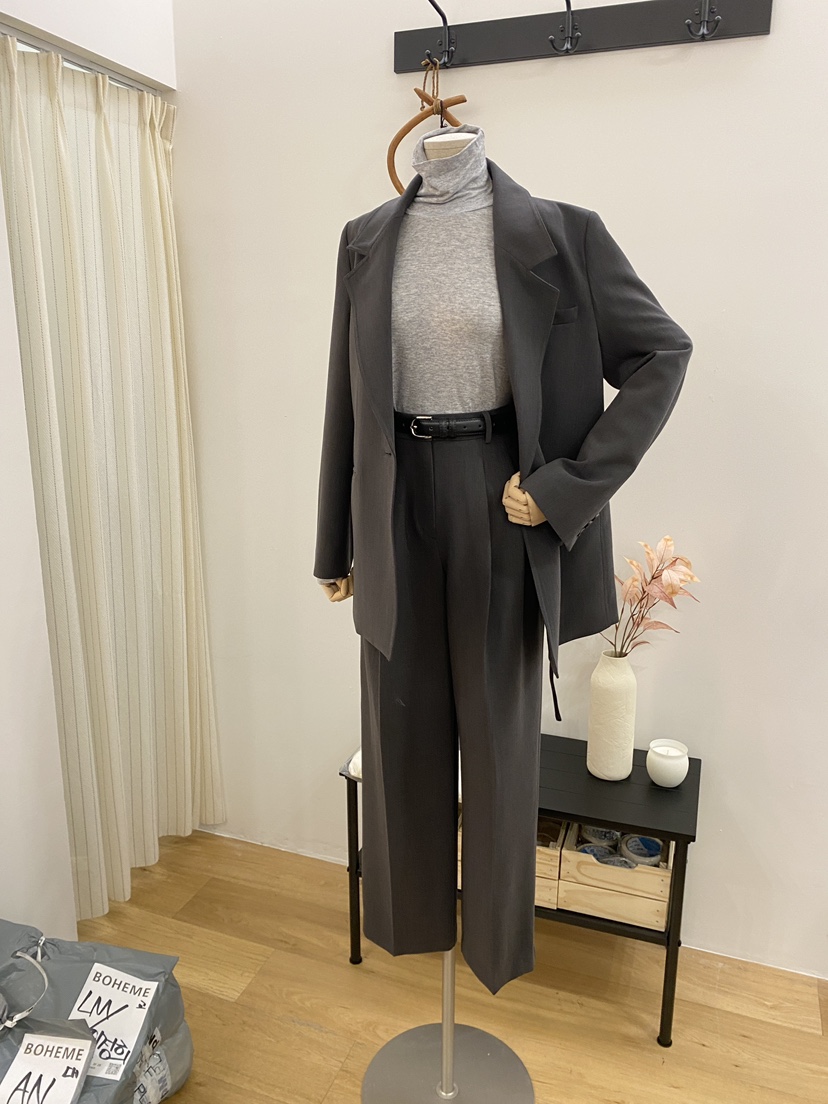NDE東大門㊣代購女裝新款職業人氣休閑時尚熱賣推薦夾克含腰帶NDE夾克