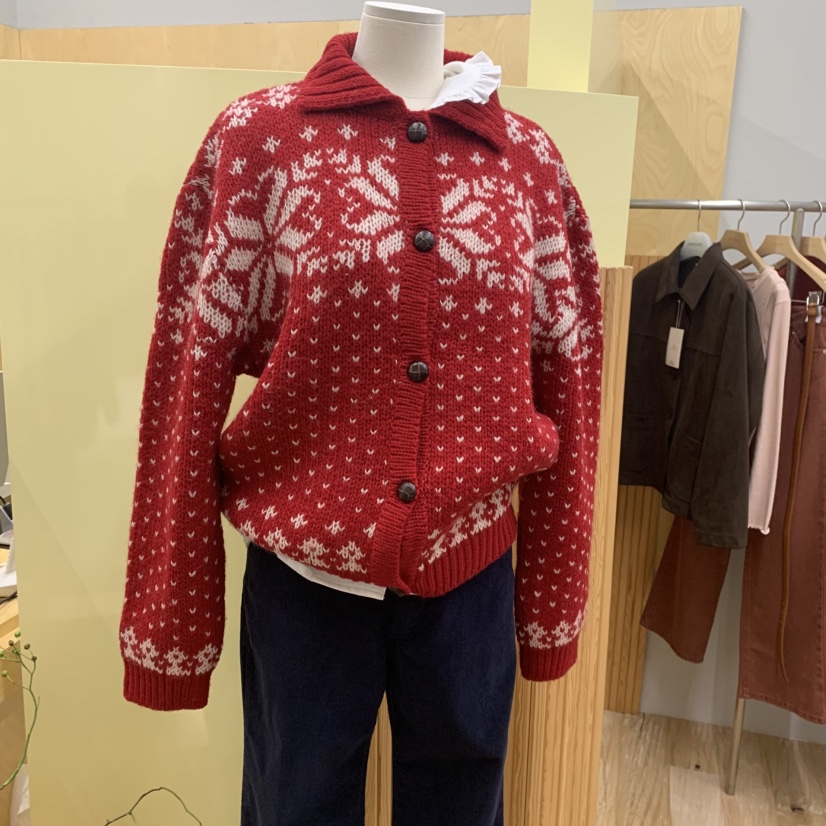 THEPLAN韓國直郵㊣女裝新款熱賣真品職業推薦時尚25秋冬毛衣THE PLAN毛衣圖色1