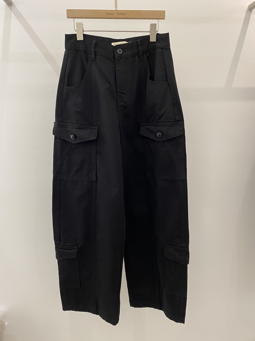 WEAUE SELVAGE東大門㊣直郵女士新品25秋冬真品職業休閑褲WEAUE SELVAGE休閑褲圖色2