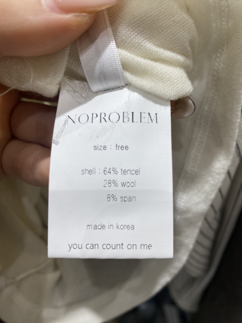 NOPROBLEM東大門㊣代購女士新款職業推薦人氣25秋冬長袖T恤NOPROBLEM長袖T恤