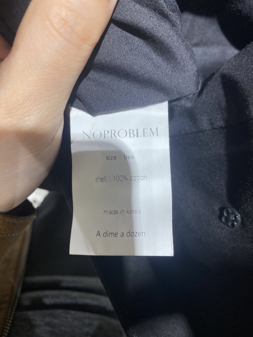NOPROBLEM韓國直郵㊣女裝新品時尚推薦休閑25秋冬長款風衣含腰帶NOPROBLEM長款風衣