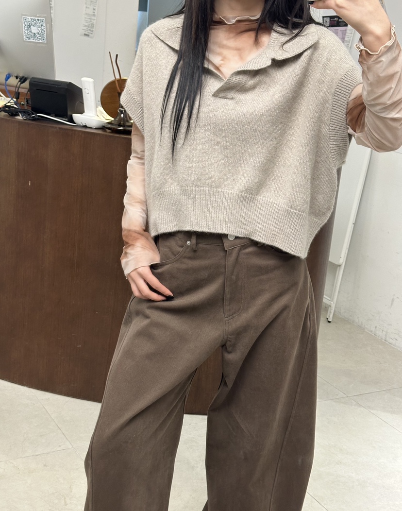 BETHEL東大門㊣代購女裝新品熱賣25秋冬休閑推薦真品休閑褲BETHEL休閑褲