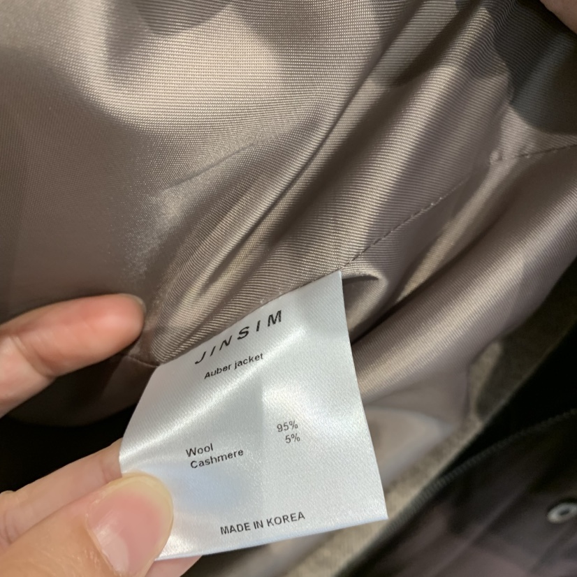 JINSIM東大門㊣代購女士新品真品人氣推薦25秋冬職業時尚夾克JINSIM夾克