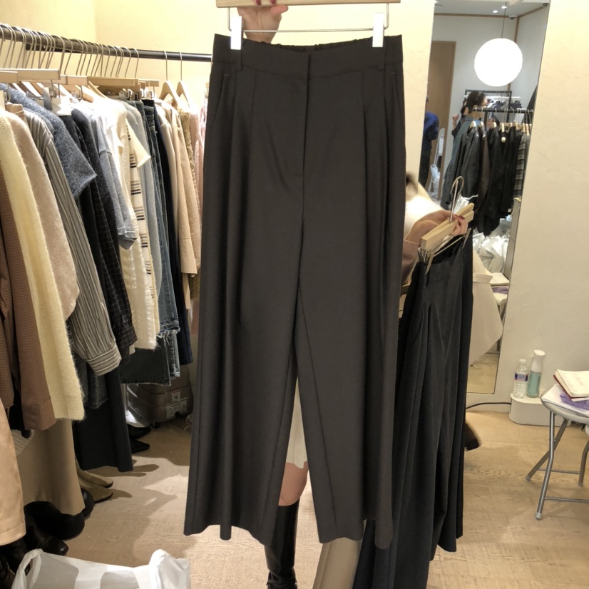 W AND J韓國代購㊣女裝新品推薦25秋冬職業休閑人氣休閑褲W AND J休閑褲圖色2