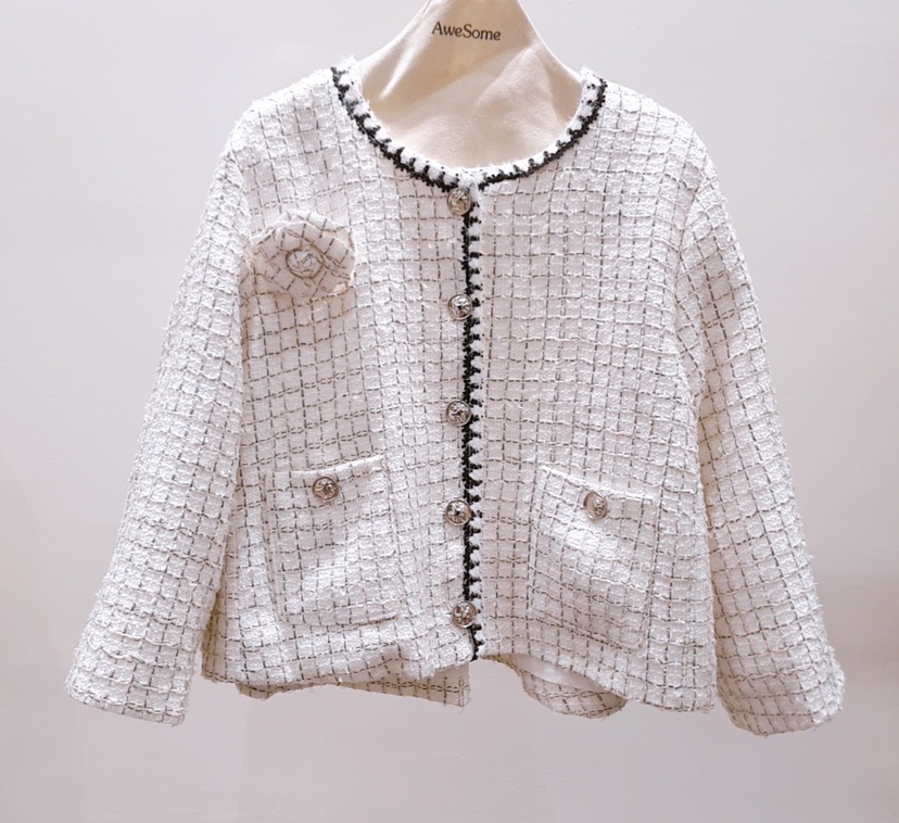 AWESOME-P東大門㊣代購女士新款25秋冬真品推薦休閑職業夾克AWESOME-P夾克圖色2