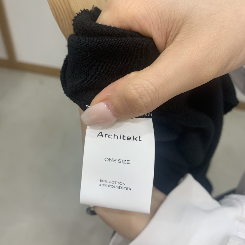 ARCHITEKT韓國直郵㊣女裝新款真品25秋冬推薦時尚熱賣長袖T恤ARCHITEKT長袖T恤