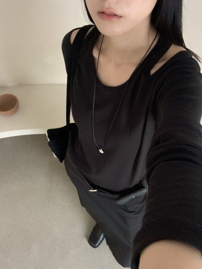 GAMDONG韓國代購㊣女士新品職業真品25秋冬人氣熱賣長袖T恤GAMDONG長袖T恤