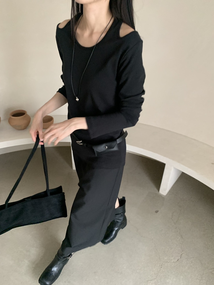 GAMDONG韓國代購㊣女士新品職業真品25秋冬人氣熱賣長袖T恤GAMDONG長袖T恤