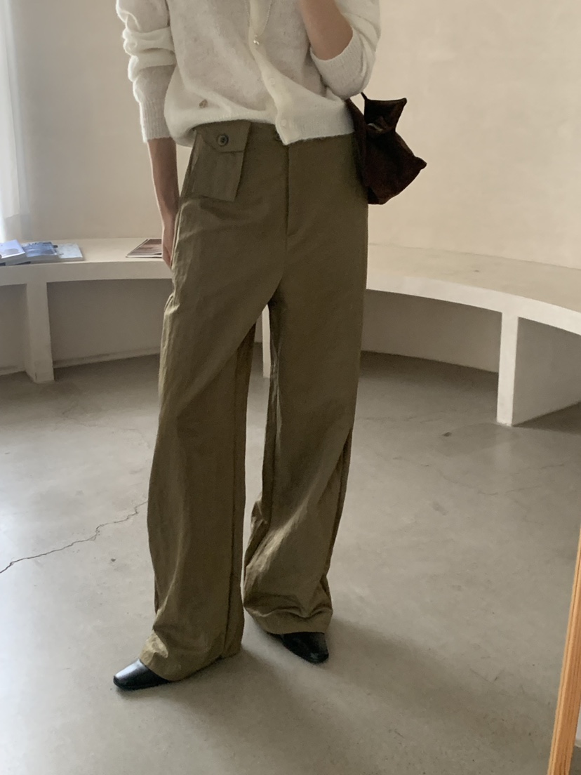 GAMDONG東大門㊣實拍女士新品推薦真品職業25秋冬時尚休閑褲GAMDONG休閑褲