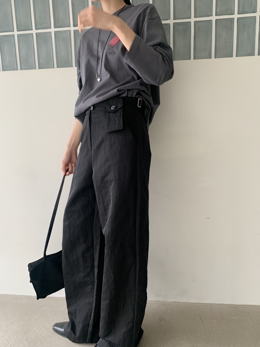 GAMDONG東大門㊣實拍女士新品推薦真品職業25秋冬時尚休閑褲GAMDONG休閑褲
