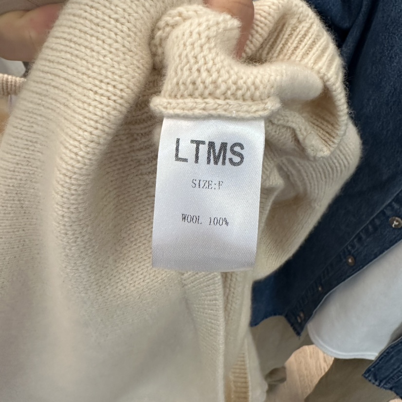 LTMS東大門㊣直郵女裝新款25秋冬時尚休閑推薦熱賣人氣針織衫LTMS針織衫