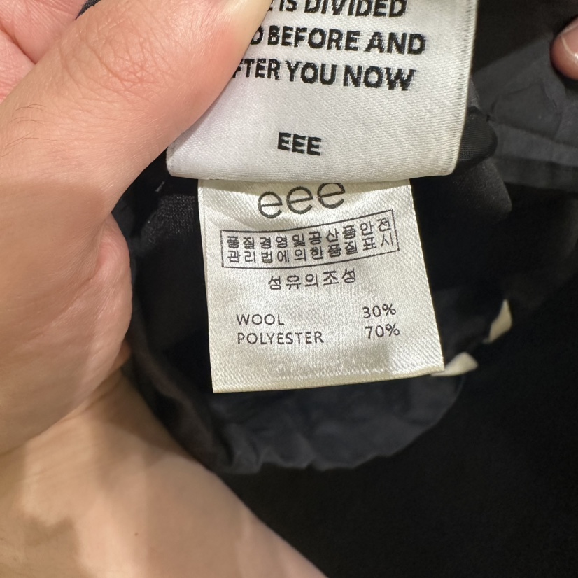 E/E/E韓國代購㊣女士新款人氣休閑推薦25秋冬半身裙中短裙褶皺E/E/E半身裙/中短裙