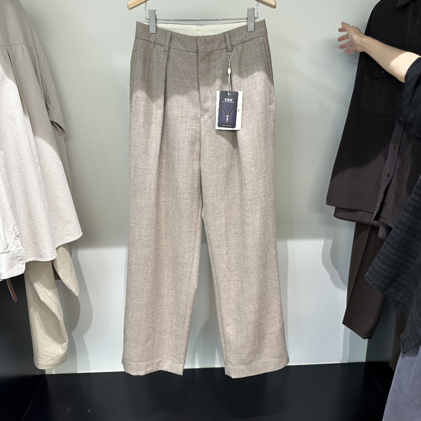 FRENCH DOOR韓國代購㊣女士新品真品推薦休閑職業熱賣休閑褲FRENCH DOOR休閑褲圖色1
