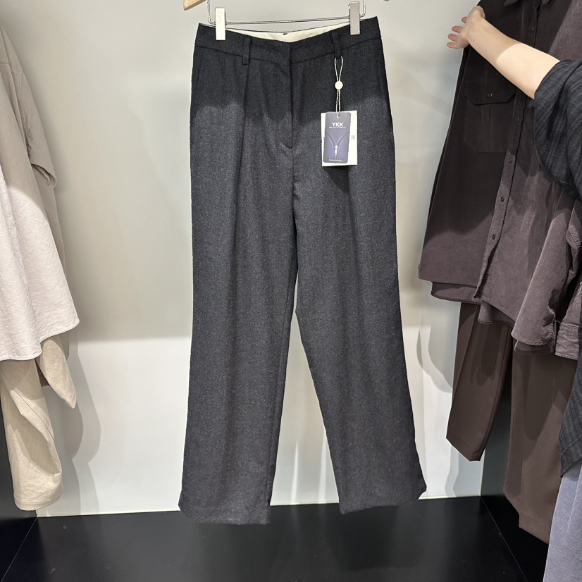 FRENCH DOOR韓國代購㊣女士新品真品推薦休閑職業熱賣休閑褲FRENCH DOOR休閑褲圖色2