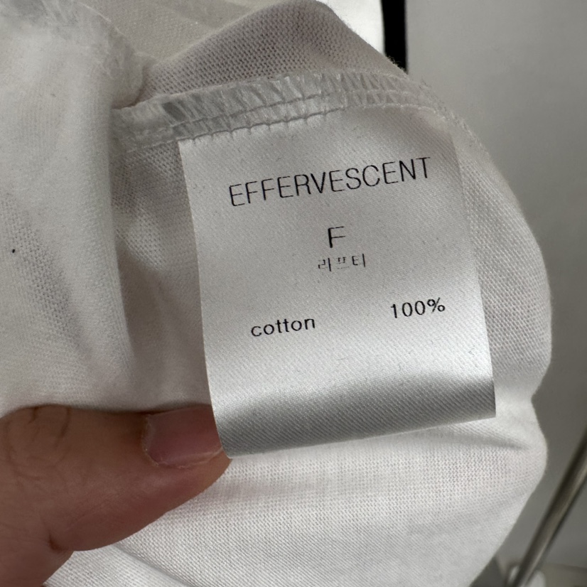 EFFERVESCENT東大門㊣實拍女裝新款時尚人氣推薦真品長袖T恤evc/effervescent長袖T恤