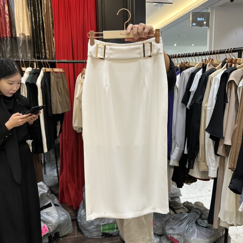 HERISH東大門㊣代購女士新品真品時尚熱賣職業25秋冬休閑長裙Herish長裙圖色1