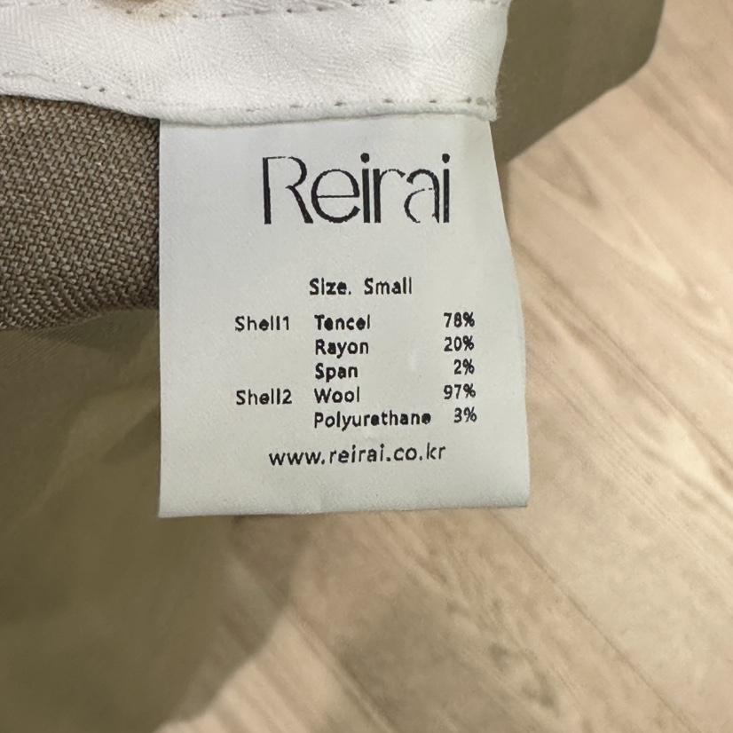 REIRAI韓國直郵㊣女裝新款休閑熱賣人氣時尚休閑褲不含腰帶Reirai休閑褲